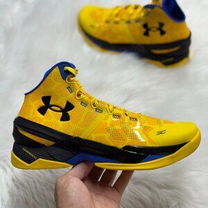 Under Armour Curry 2 Retro Double Bang Mens Basketball 3026281-700 NEW Sz 8.5